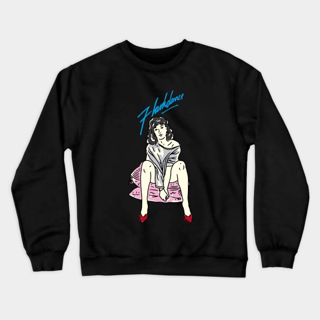 Flashdance Crewneck Sweatshirt by KaiaAramayo